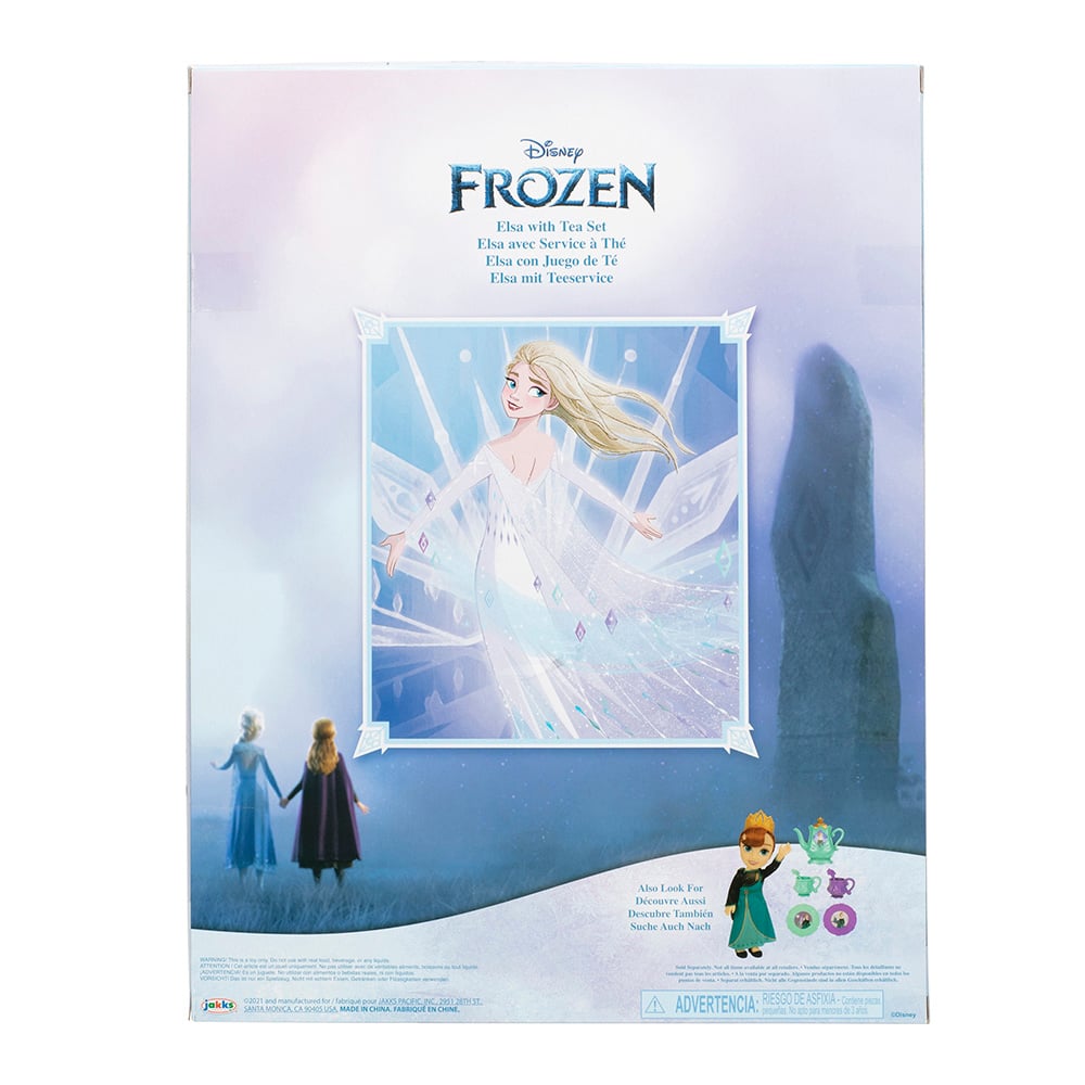MUÑECA ELSA CON SET DE TE  FROZEN DE DISNEY - 4