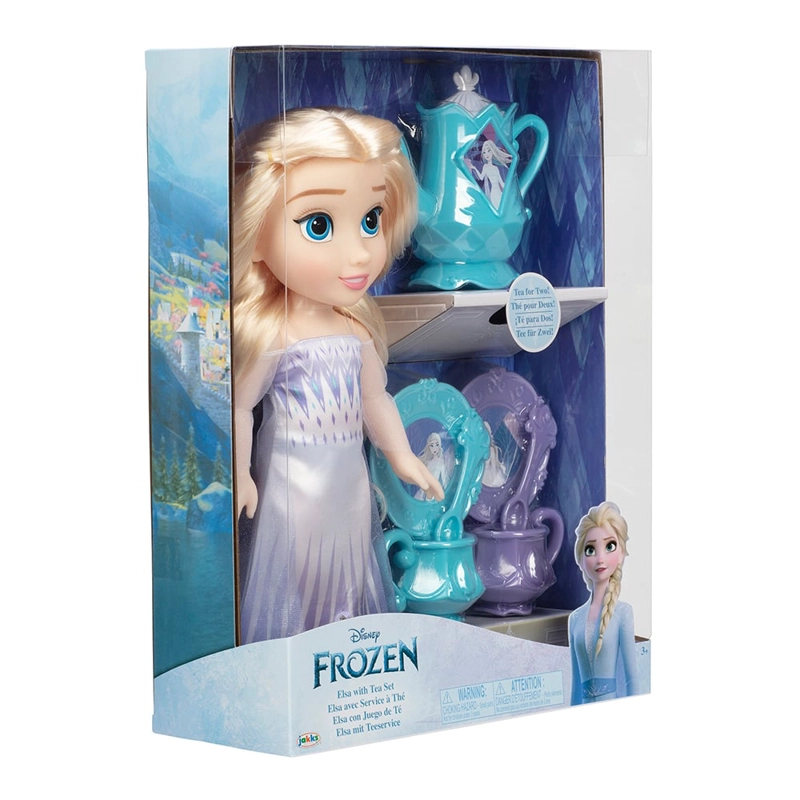 MUÑECA ELSA CON SET DE TE  FROZEN DE DISNEY - 5