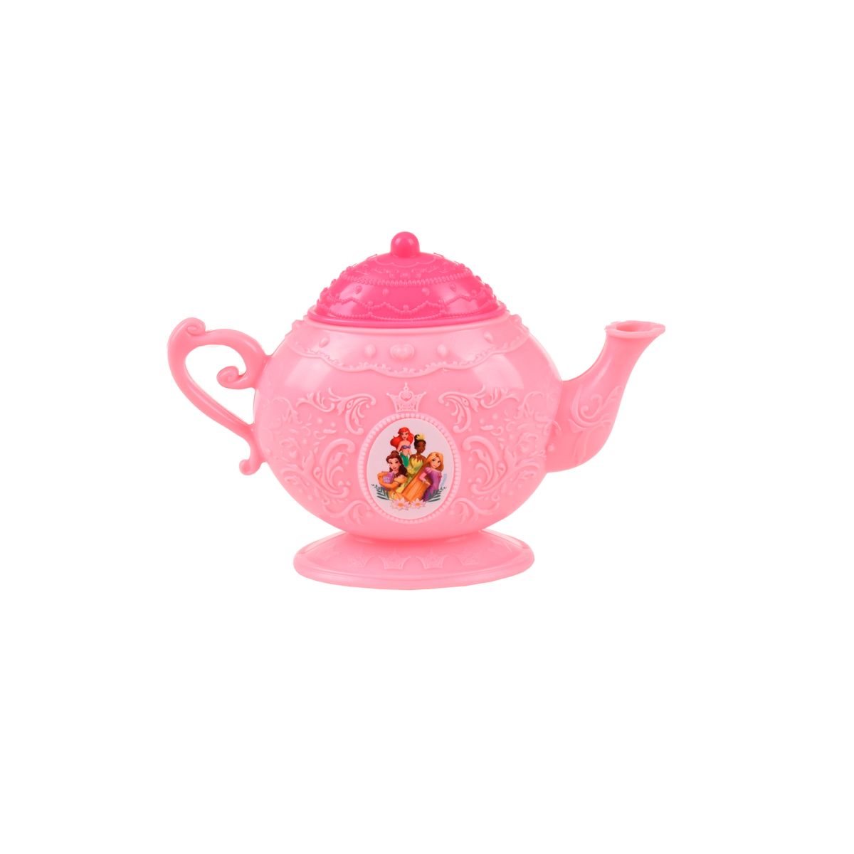 MINI SET DE TE  CON CUCHARAS - PRINCESAS TETERA ROSA CLARO - 2
