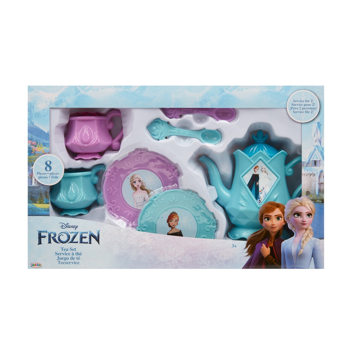 SET DE TE  8 PIEZAS FROZEN DE DISNEY - 4