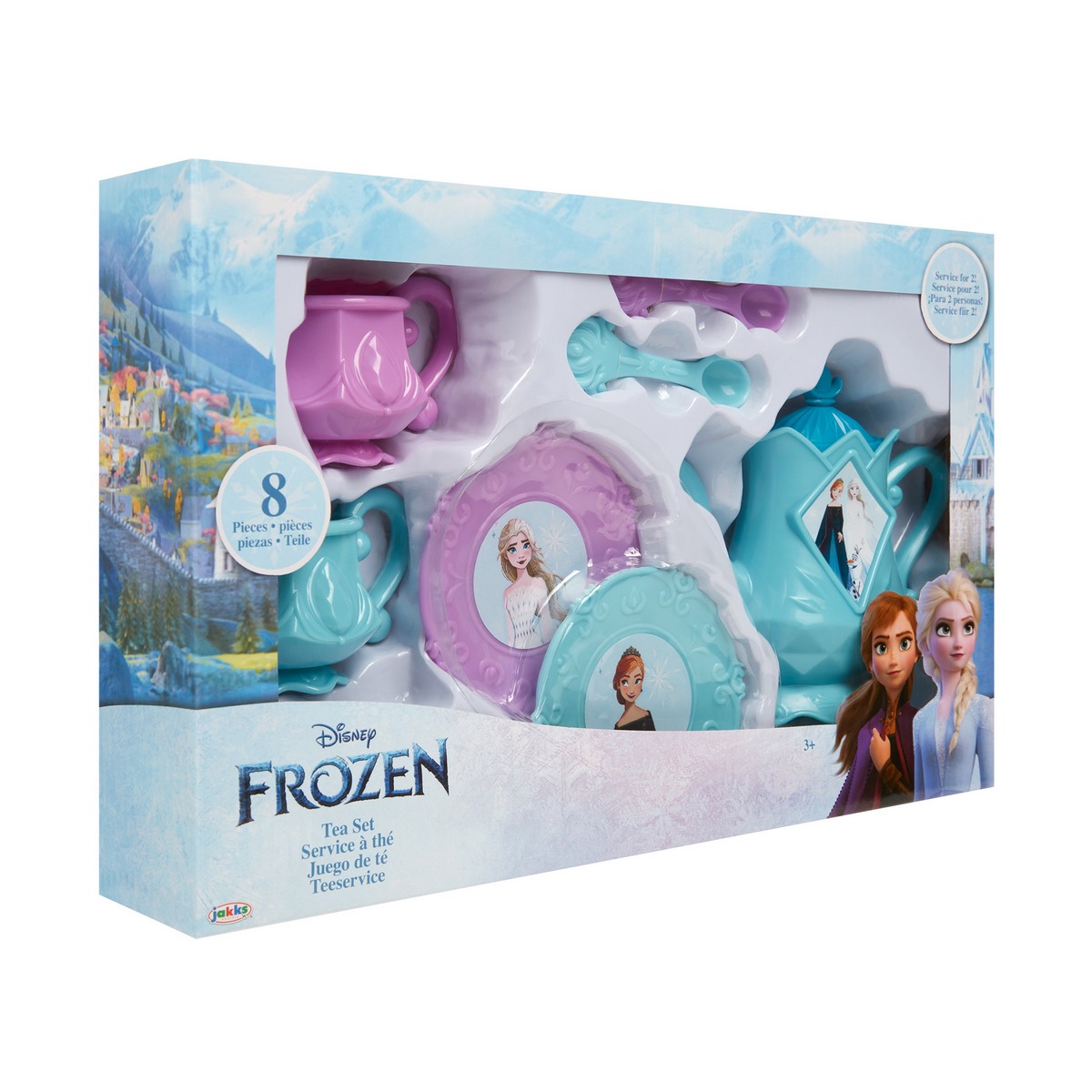 SET DE TE  8 PIEZAS FROZEN DE DISNEY - 5