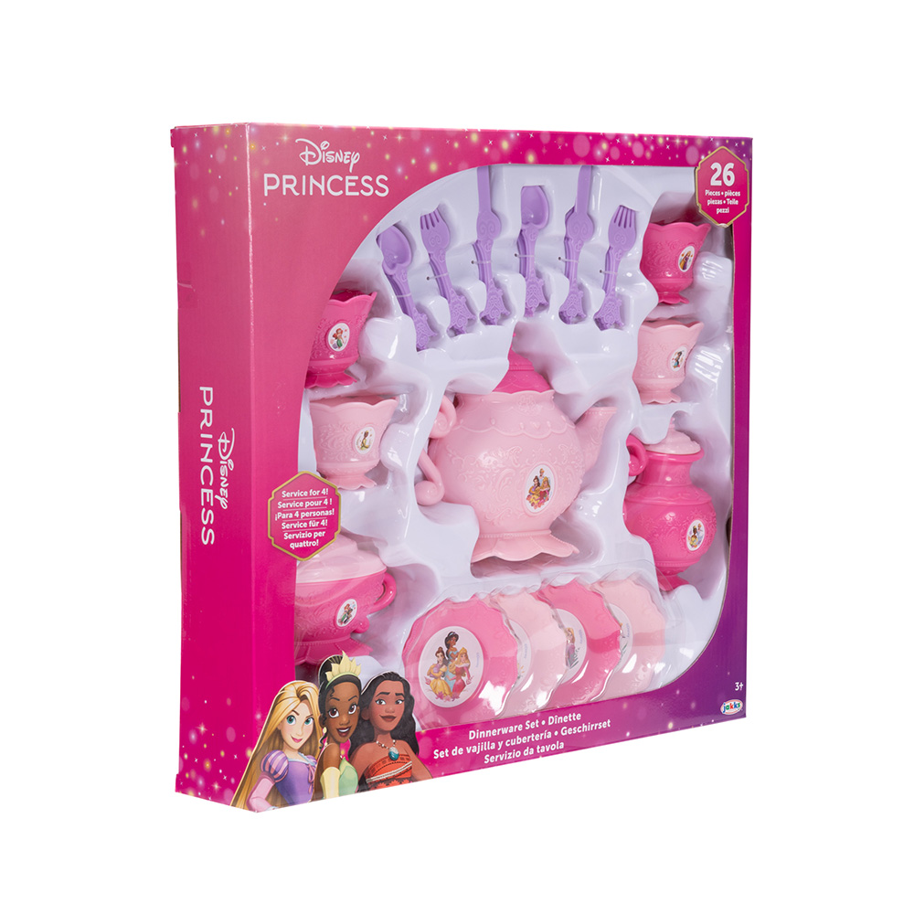 SET DE VAJILLA 28 PCS PRINCESAS DE DISNEY - 3