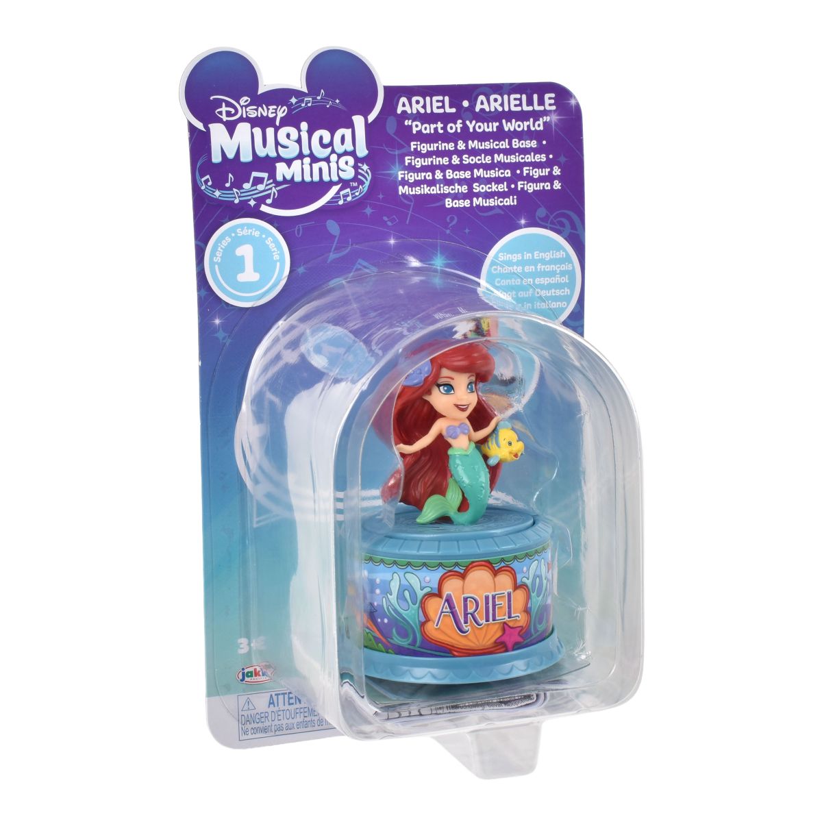 MINI FIGURA MUSICAL DE DISNEY - ARIEL - 3