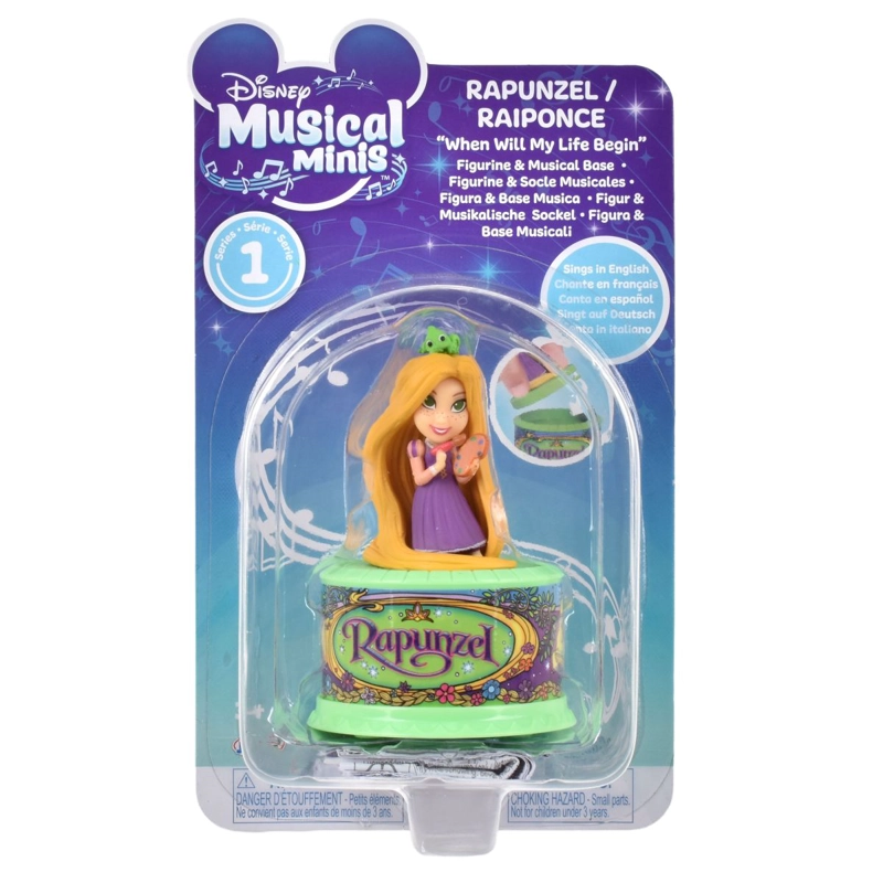 MINI FIGURA MUSICAL DE DISNEY - RAPUNZEL - 3