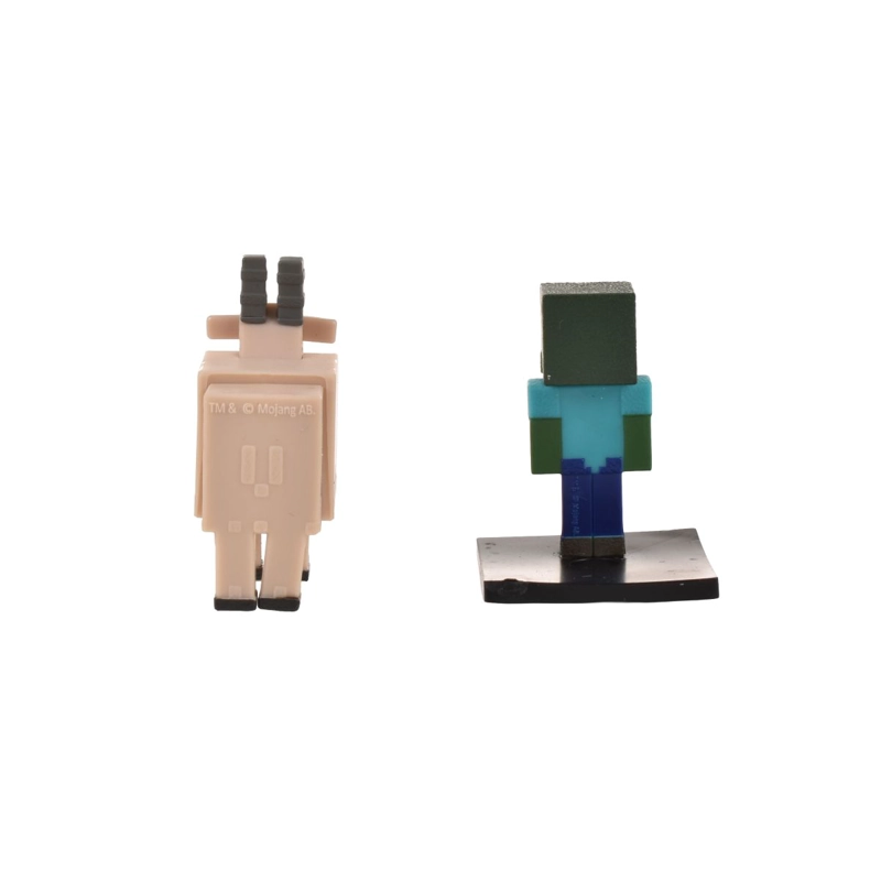SET 2 FIGURAS 6 CMS TOPPEEZ MINECRAFT - CABRA - 5