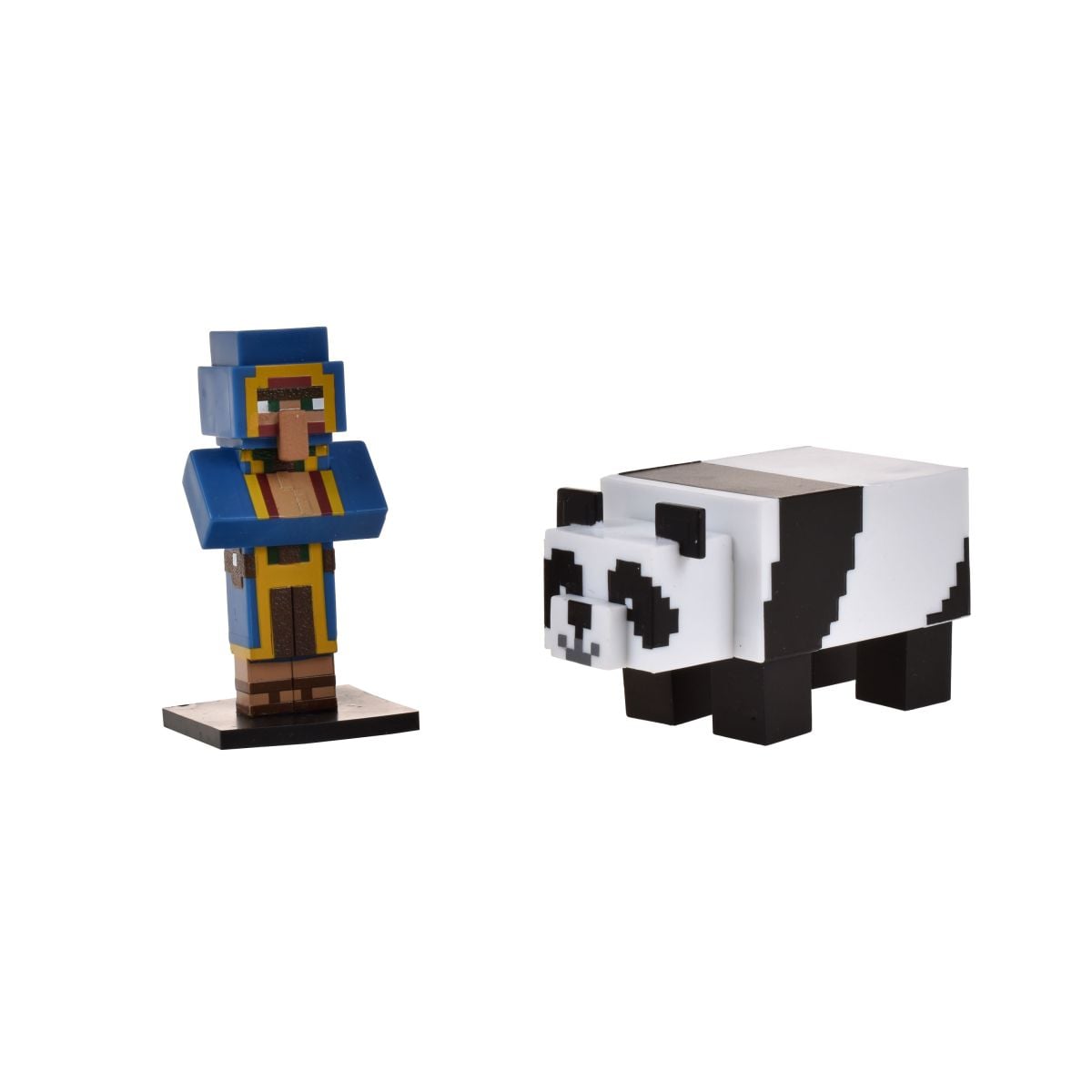 SET 2 FIGURAS 6 CMS TOPPEEZ MINECRAFT - COMERCIANTE - 1