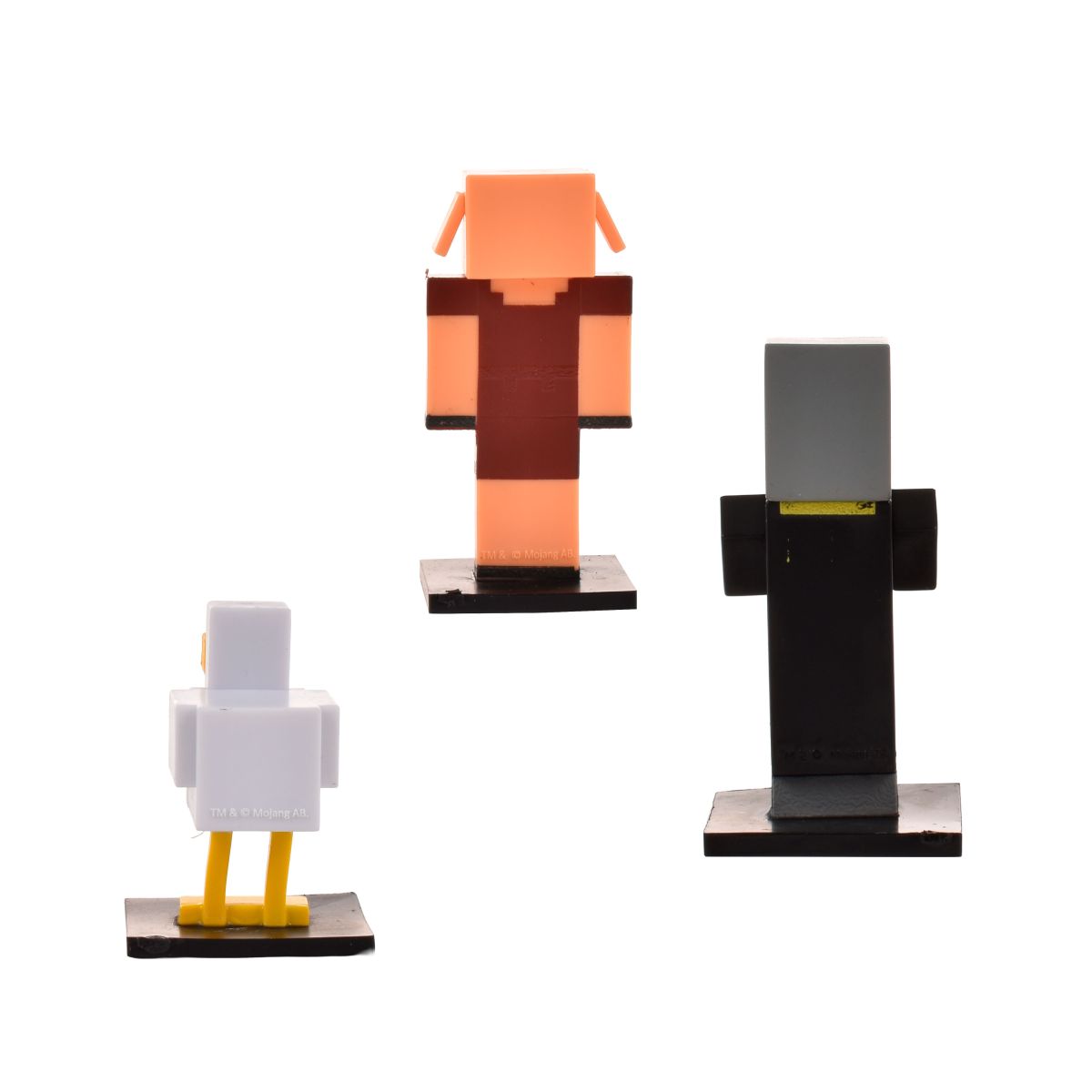 SET 3 FIGURAS 6 CMS TOPPEEZ MINECRAFT - GALLINA - 5