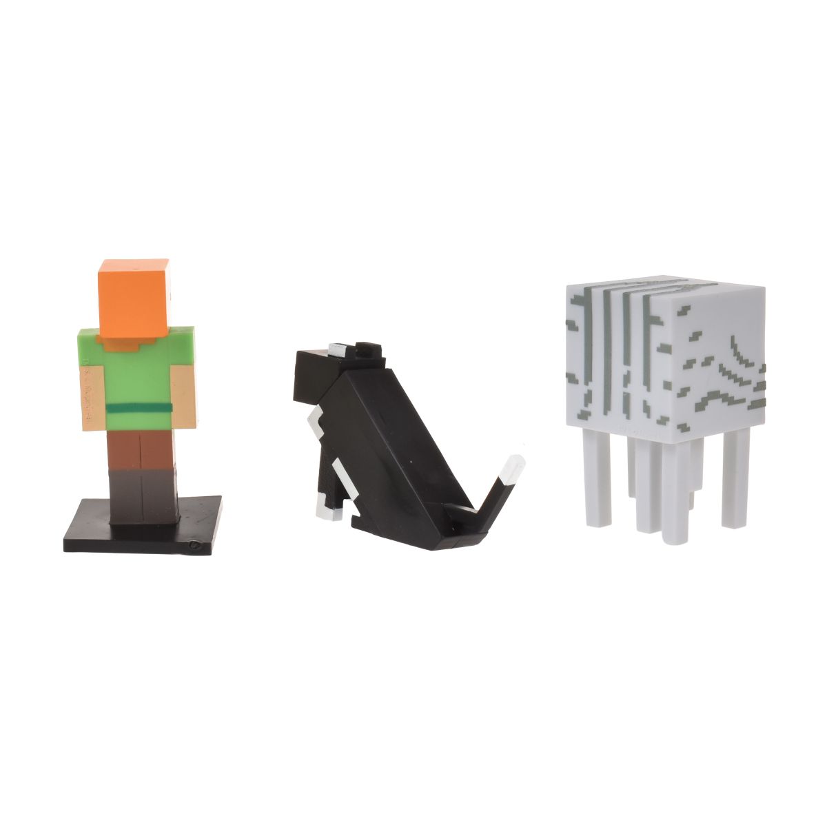 SET 3 FIGURAS 6 CMS TOPPEEZ MINECRAFT - ALEX - 5