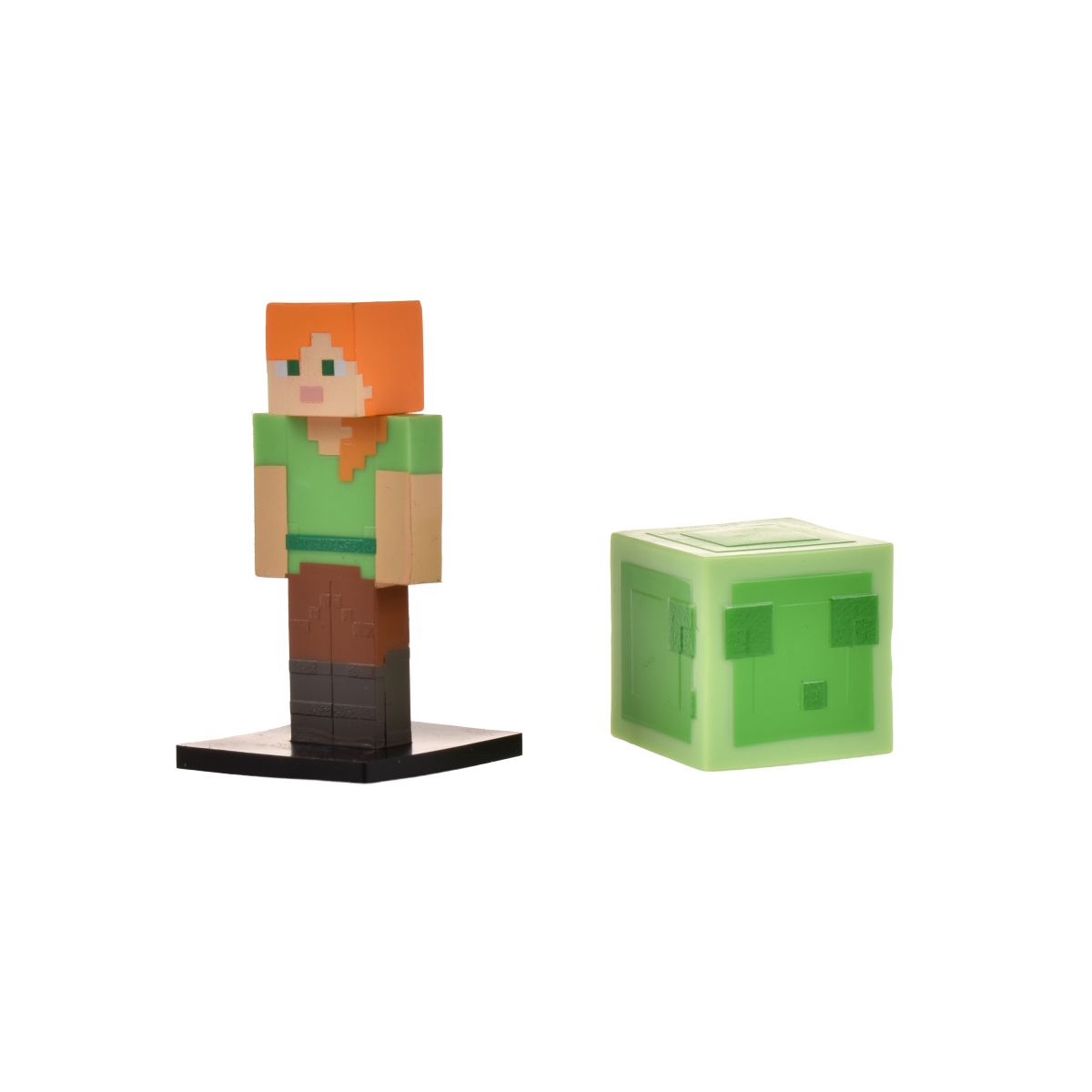 SET 2 FIGURAS 6 CMS TOPPEEZ MINECRAFT - ALEX - 2