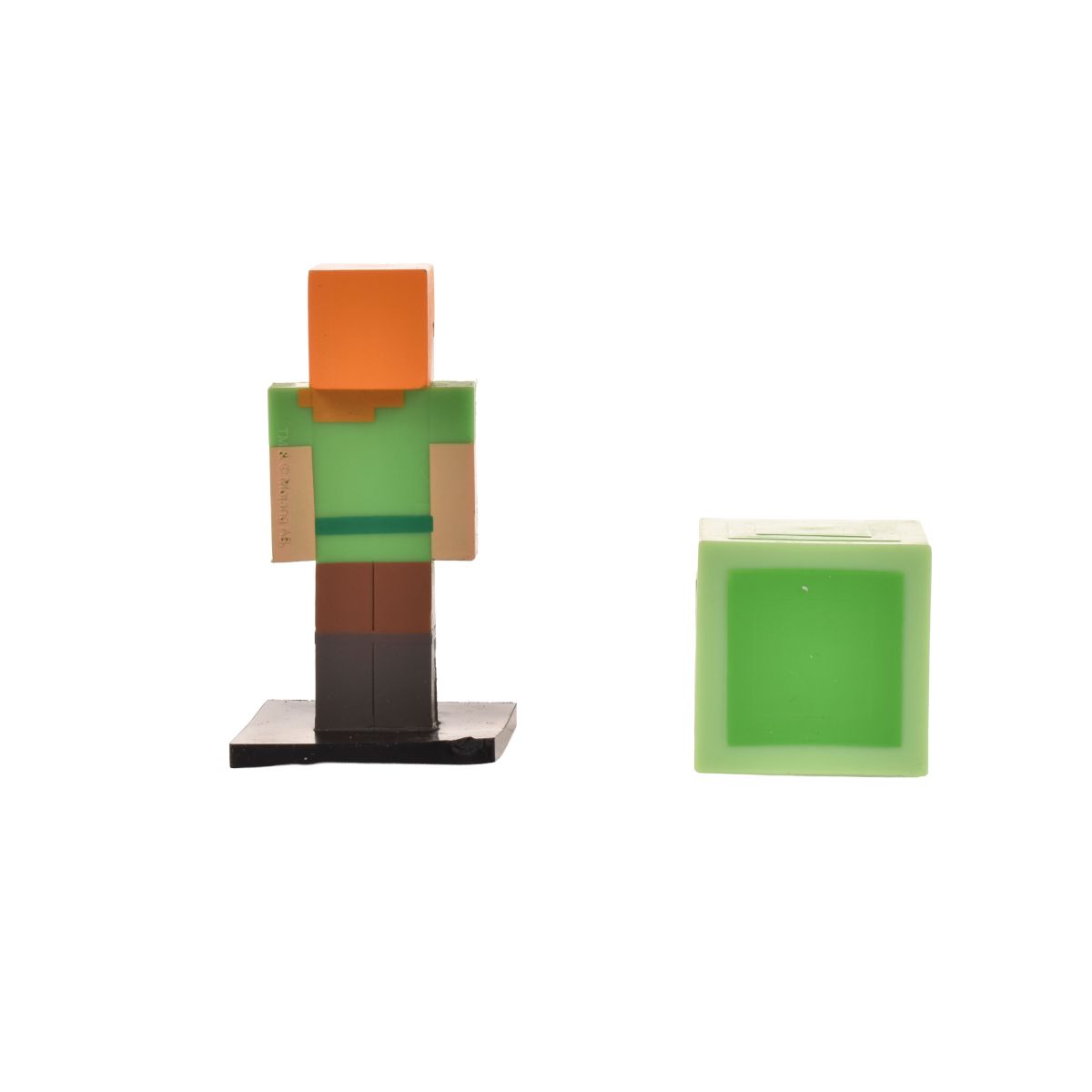 SET 2 FIGURAS 6 CMS TOPPEEZ MINECRAFT - ALEX - 5
