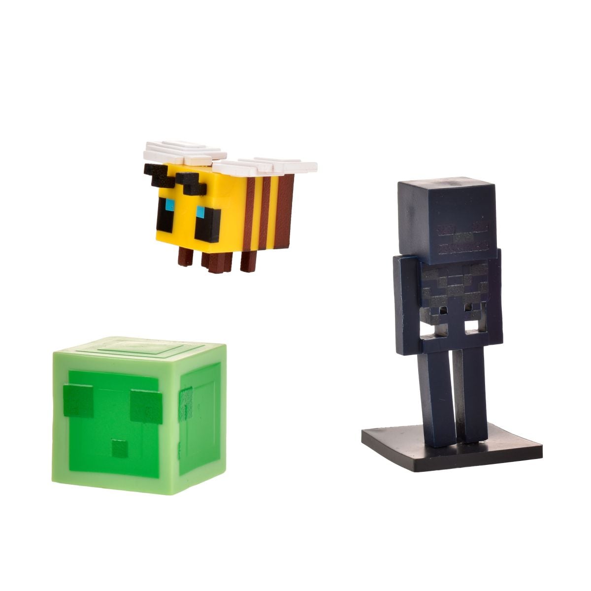 SET 3 FIGURAS 6 CMS TOPPEEZ MINECRAFT - SLIME - 2