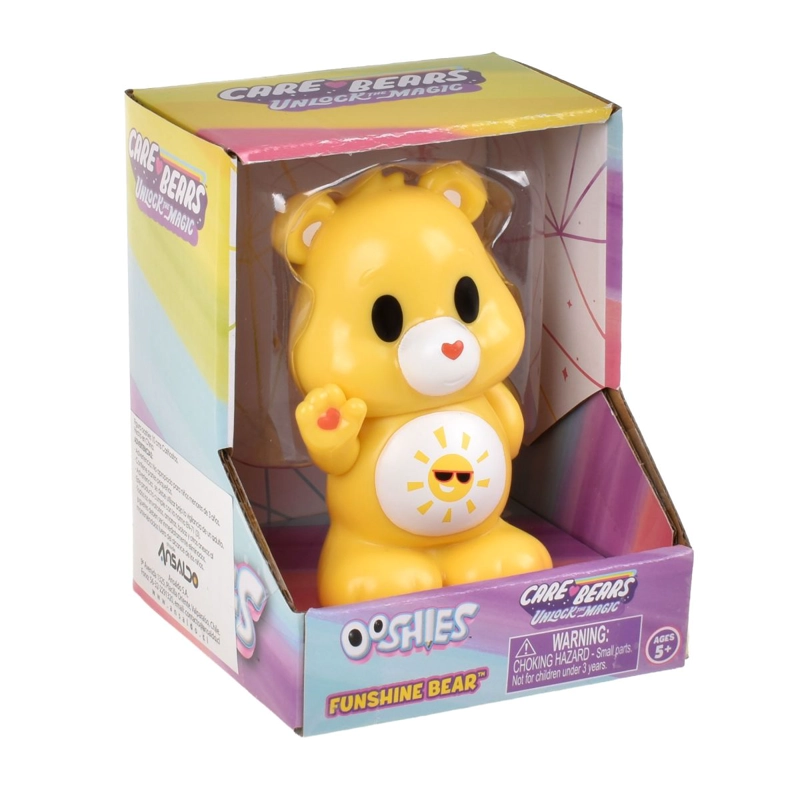 FIGURA OOSHIES 10 CM CARIÑOSITOS - FUNSHINE BEAR - 2