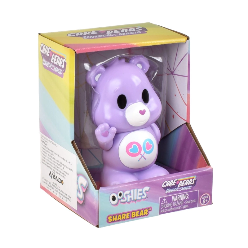 FIGURA OOSHIES 10 CM CARIÑOSITOS - SHARE BEAR - 2