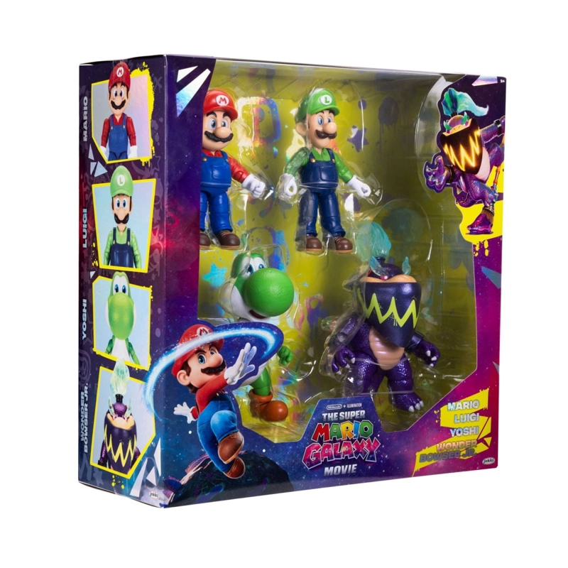 PACK 4 FIGURAS 13 CM NINTENDO PELICULA - 2