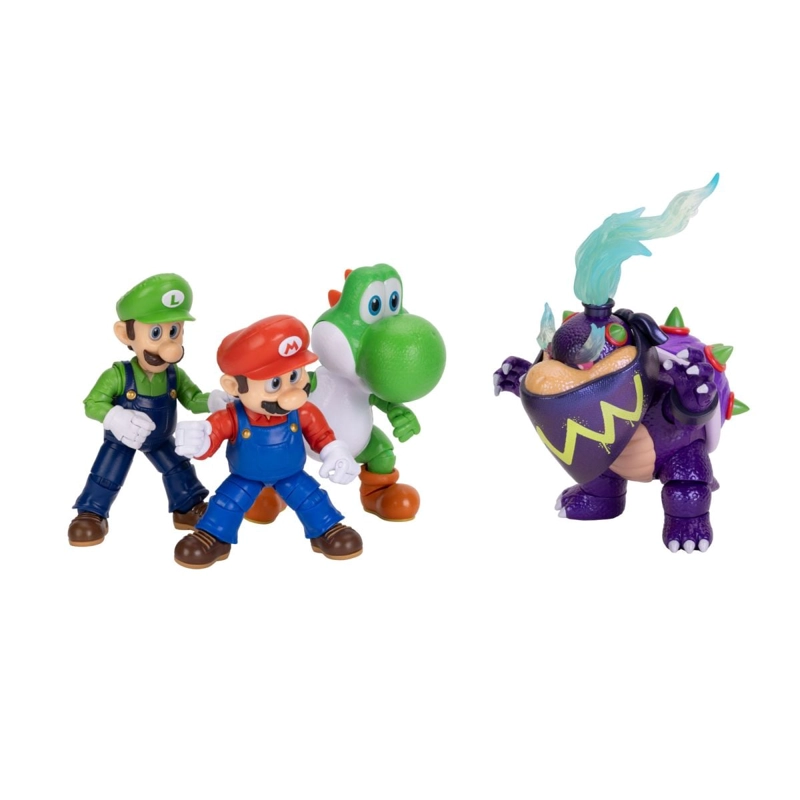 PACK 4 FIGURAS 13 CM NINTENDO PELICULA - 4