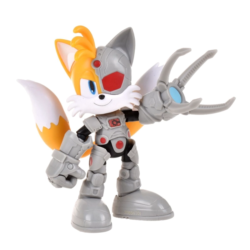 FIGURA SONIC 13 CMS - SONIC DC COMICS - TAILS CYBORG - 4