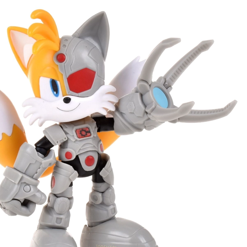 FIGURA SONIC 13 CMS - SONIC DC COMICS - TAILS CYBORG - 6