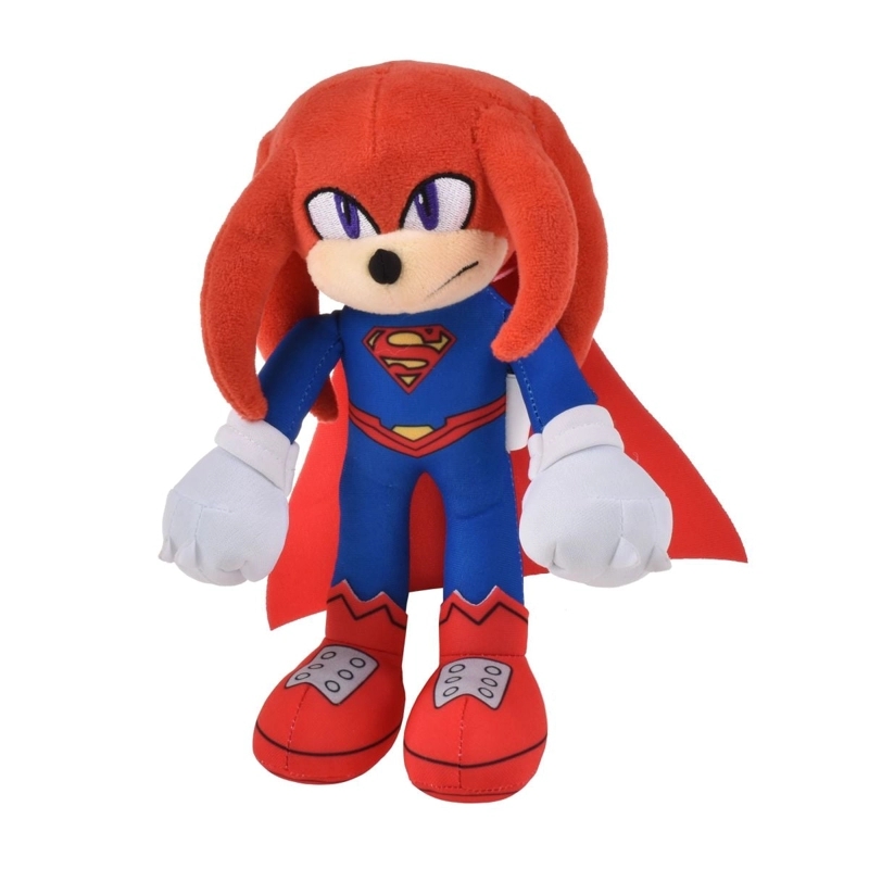 PELUCHE SONIC DC COMICS 23 CMS - KNUCKLES SUPERMAN - 1