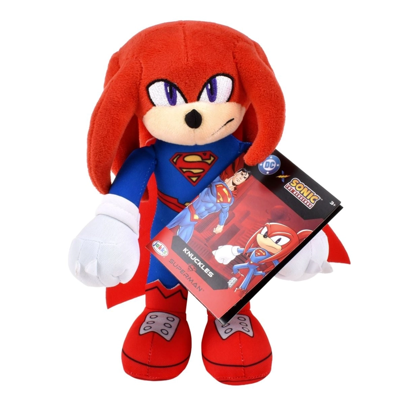 PELUCHE SONIC DC COMICS 23 CMS - KNUCKLES SUPERMAN - 2