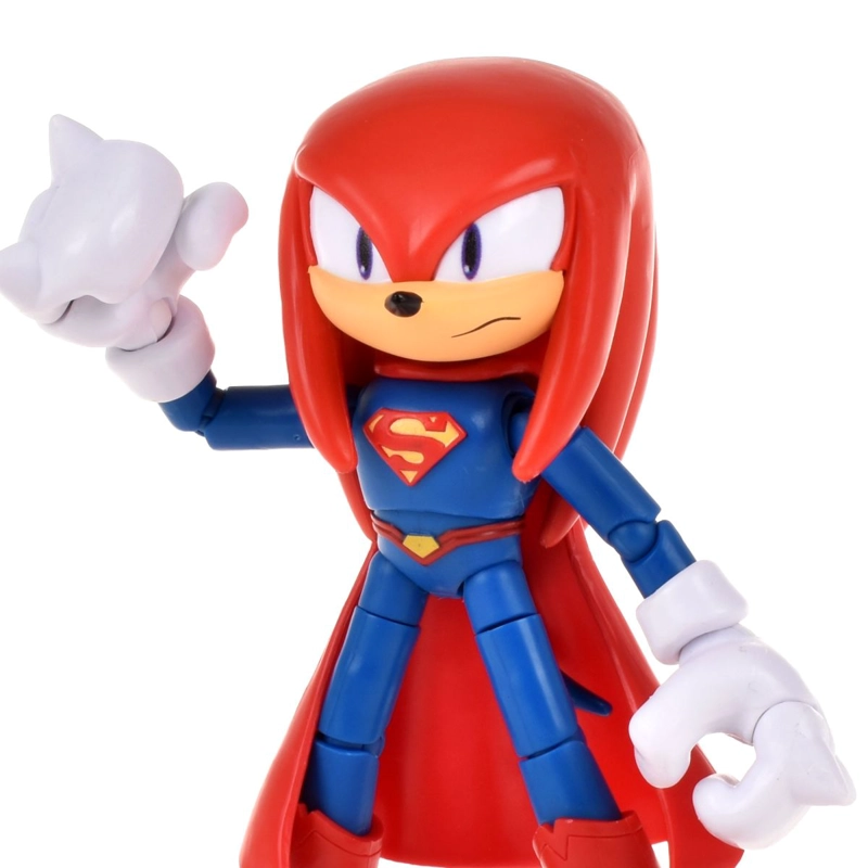 FIGURA SONIC 13 CMS - SONIC DC COMICS - KNUCKLES SUPERMAN - 6
