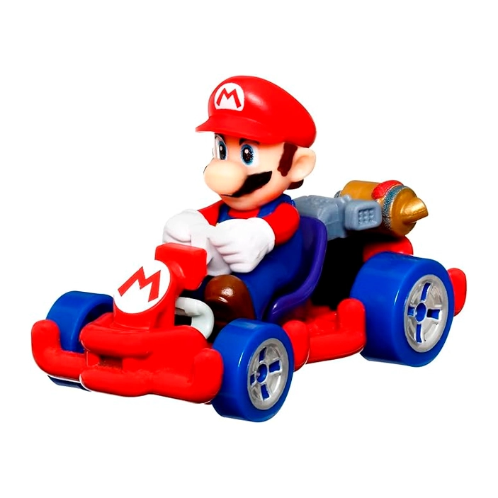 HOT WHEELS MARIO KART PERSONAJES ESCALA 1:64 - MARIO RETRO - 4