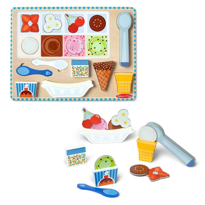 SET MAGNETICO CREACION DE HELADOS MELISSA AND DOUG - 1