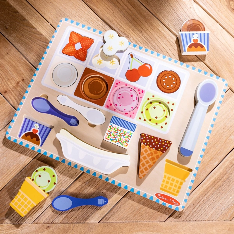 SET MAGNETICO CREACION DE HELADOS MELISSA AND DOUG - 5