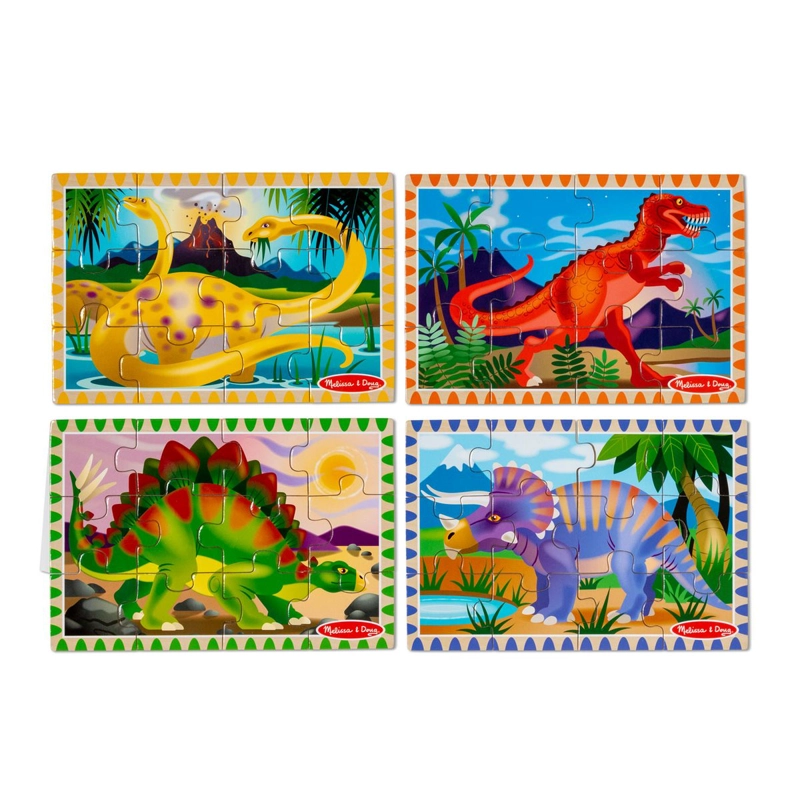 PUZZLES DE DINOSAURIO EN CAJA MELISSA AND DOUG - 3