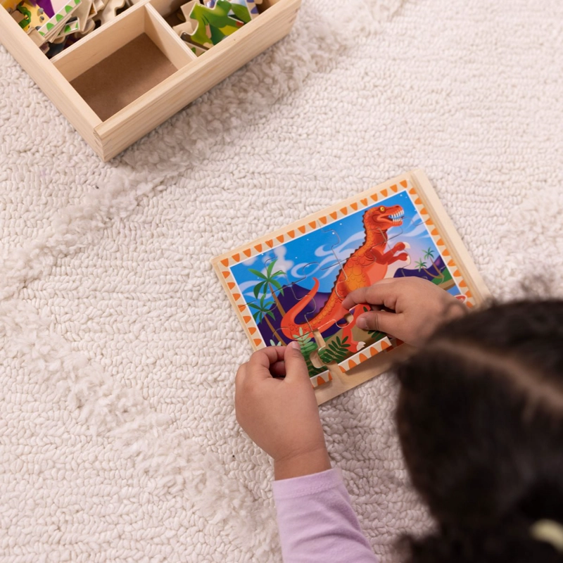 PUZZLES DE DINOSAURIO EN CAJA MELISSA AND DOUG - 5