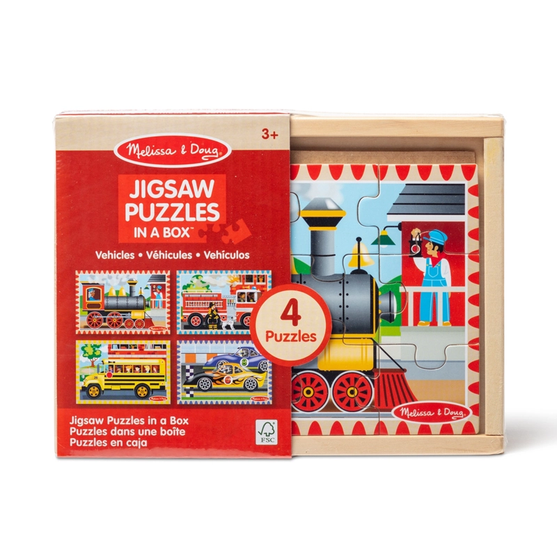 PUZZLE DE VEHICULO EN CAJA  MELISSA AND DOUG - 2