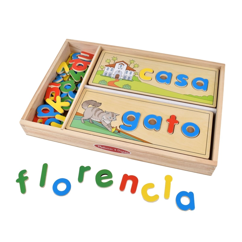 OBSERVA Y DELETREA EN ESPAÑOL MELISSA AND DOUG - 1