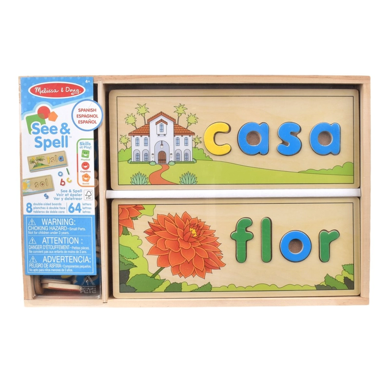 OBSERVA Y DELETREA EN ESPAÑOL MELISSA AND DOUG - 3