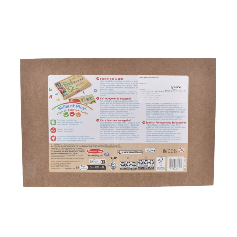OBSERVA Y DELETREA EN ESPAÑOL MELISSA AND DOUG - 4