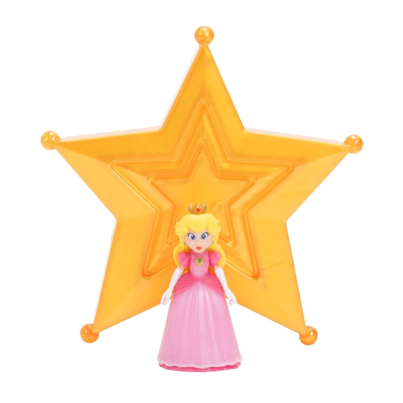 MINI FIGURA 4 CM NINTENDO PELICULA - PRINCESA PEACH - 1