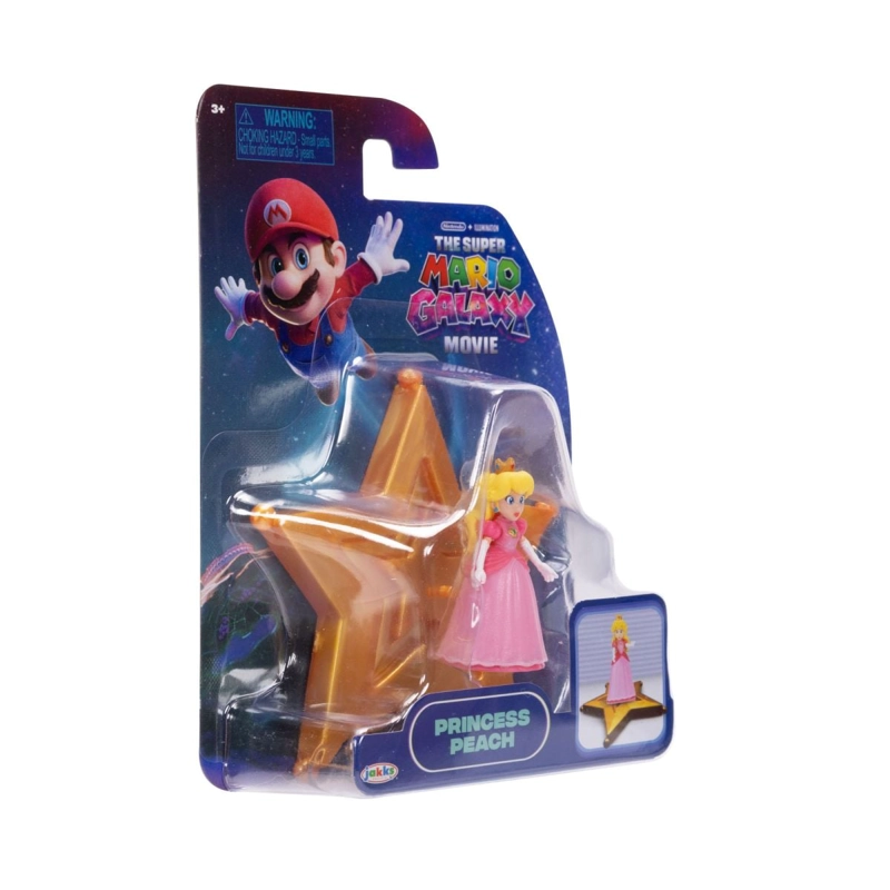 MINI FIGURA 4 CM NINTENDO PELICULA - PRINCESA PEACH - 2