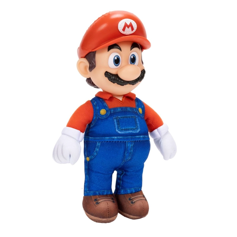 PELUCHE CON CABEZA PLASTICA 23 CM NINTENDO PELICULA - MARIO - 2