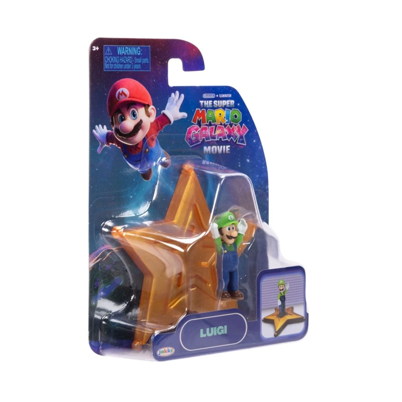 MINI FIGURA 4 CM NINTENDO PELICULA - LUIGI - 2