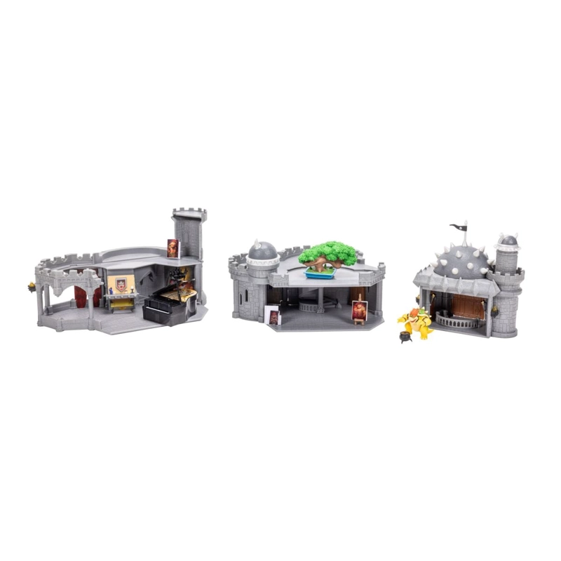 PLAYSET DELUXE CASTILLO BROWSER CON FIGURA 4 CM NINTENDO PELICULA - 6