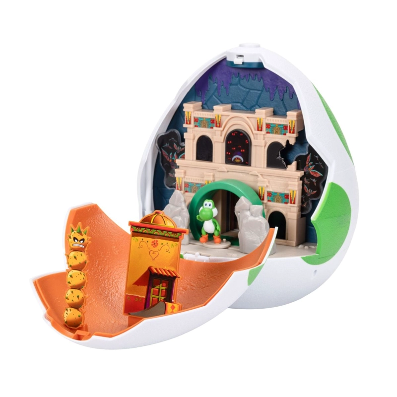 PLAYSET BASICO HUEVO DE YOSHI CON FIGURA 4 CM NINTENDO PELICULA - 2