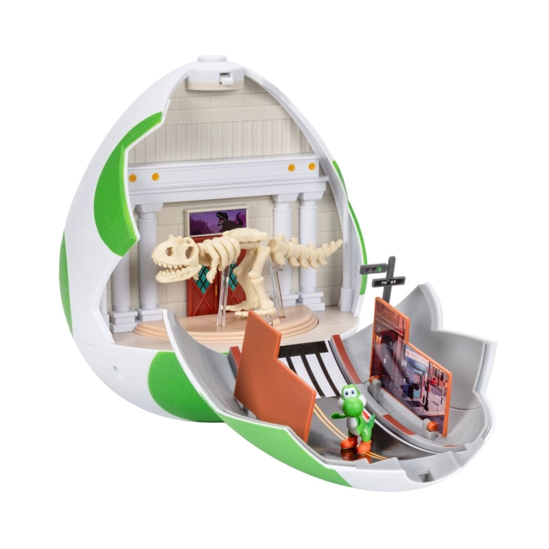 PLAYSET BASICO HUEVO DE YOSHI CON FIGURA 4 CM NINTENDO PELICULA - 5