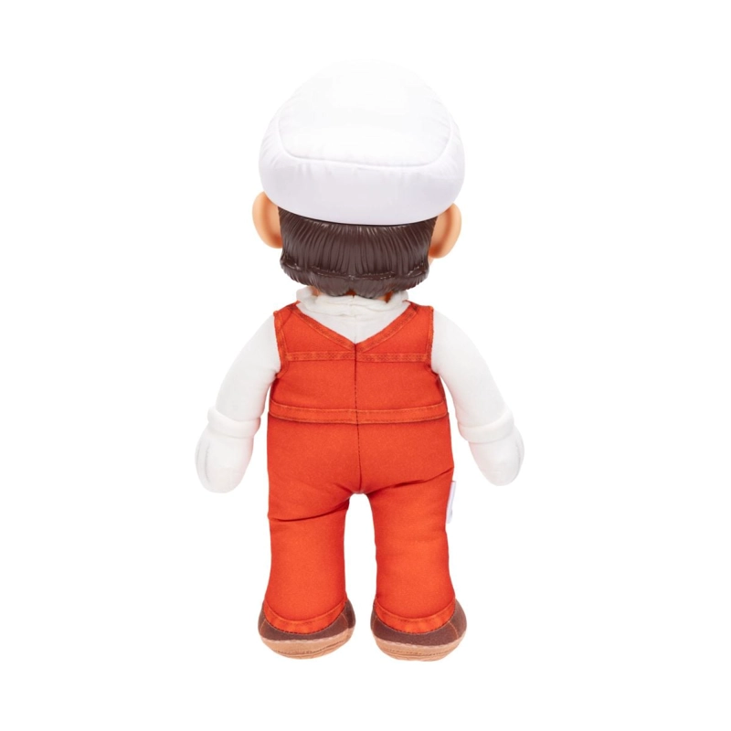 PELUCHE MARIO CON CABEZA PLASTICA 36 CM NINTENDO PELICULA - 4