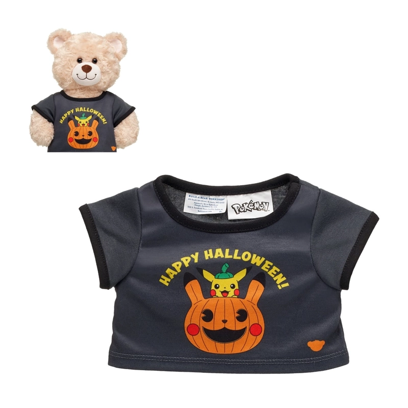 POLERA HALOWEEN POKEMON 24 BUILD-A-BEAR - 1