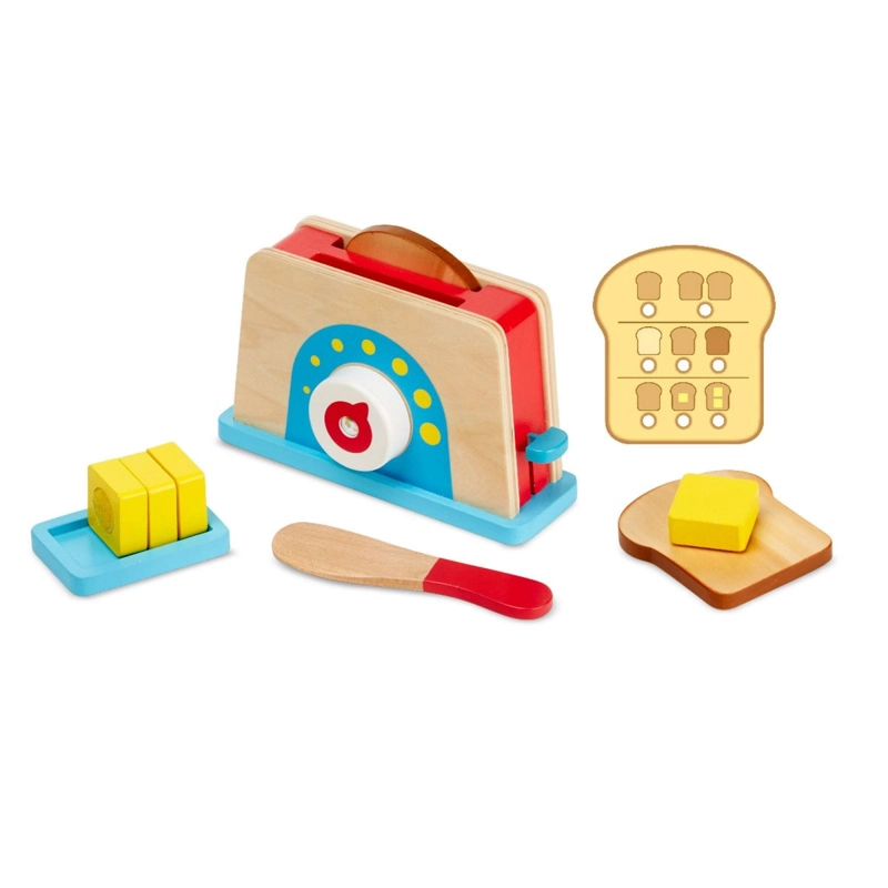 SET DE TOSTADORA PAN Y MANTEQUILLA MELISSA AND DOUG - 1