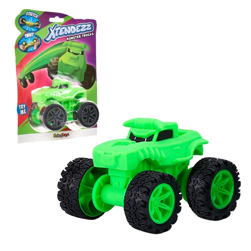 CAMIONETA MOUNSTRUO STRETCH XTENDEZZ DE SBABAM - VERDE - 1