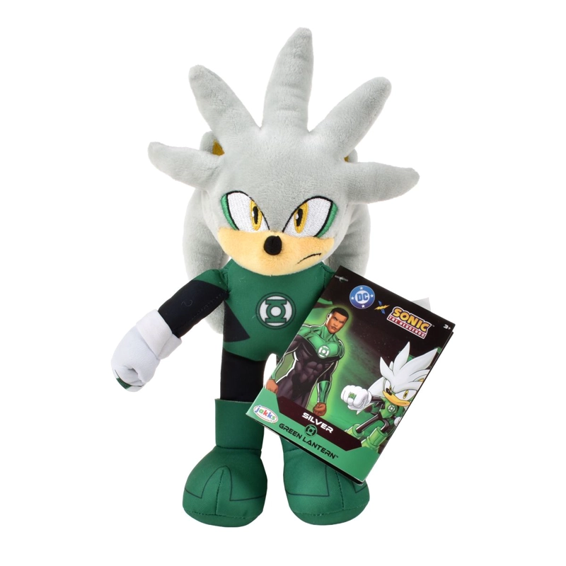 PELUCHE SONIC DC COMICS 23 CMS - SILVER GREEN LANTERN - 3