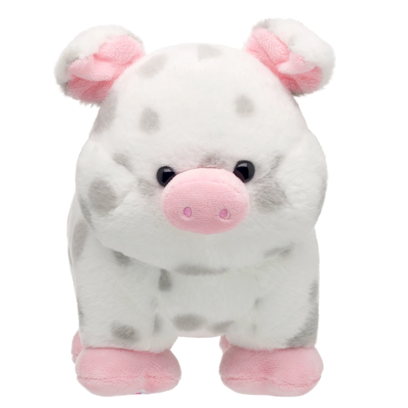 PELUCHE CHANCHO BLANCO MANCHAS BUILD-A-BEAR - 3