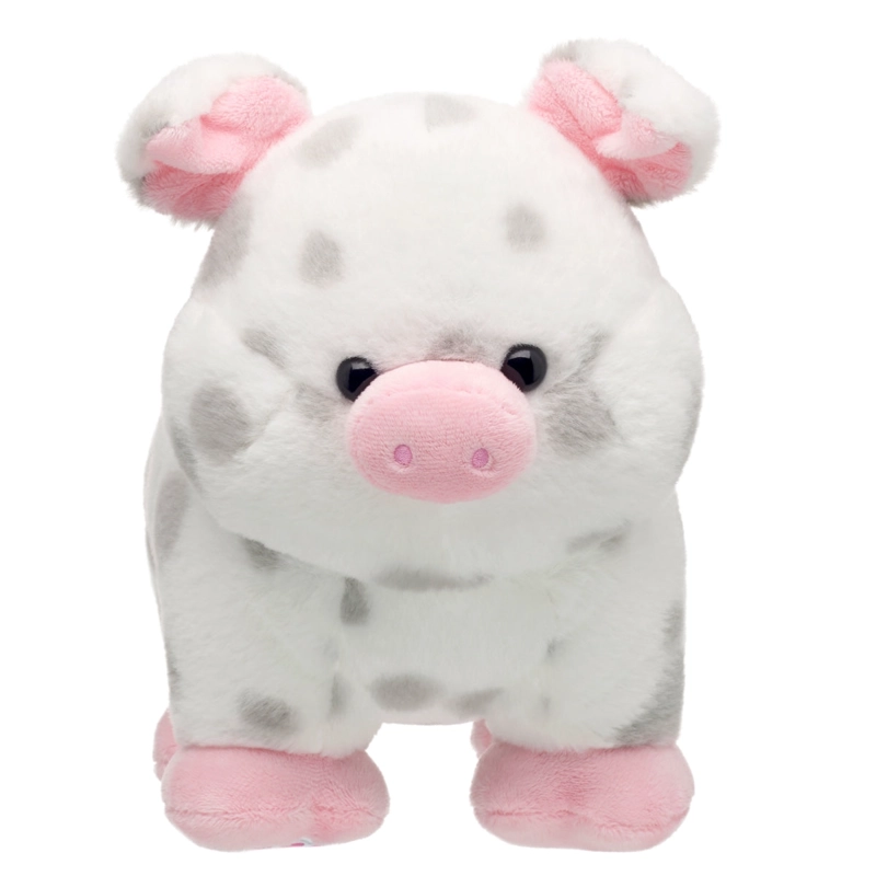 PELUCHE CHANCHO BLANCO MANCHAS BUILD-A-BEAR - 4