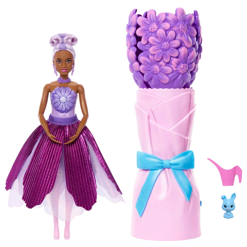 BARBIE REVEAL DE FLORES SORPRESA - MORADO - 1