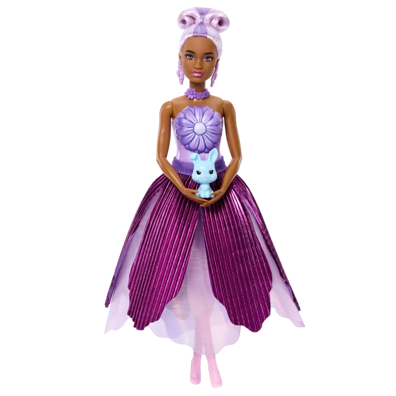 BARBIE REVEAL DE FLORES SORPRESA - MORADO - 5