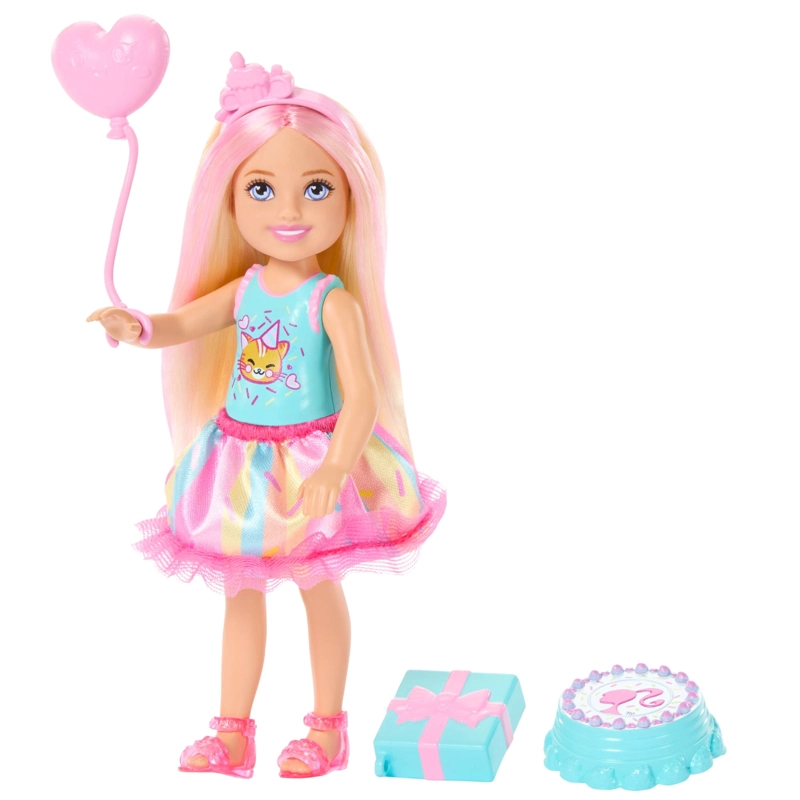 BARBIE CHELSEA CUMPLEAÑERA FALDA ROSA - 2